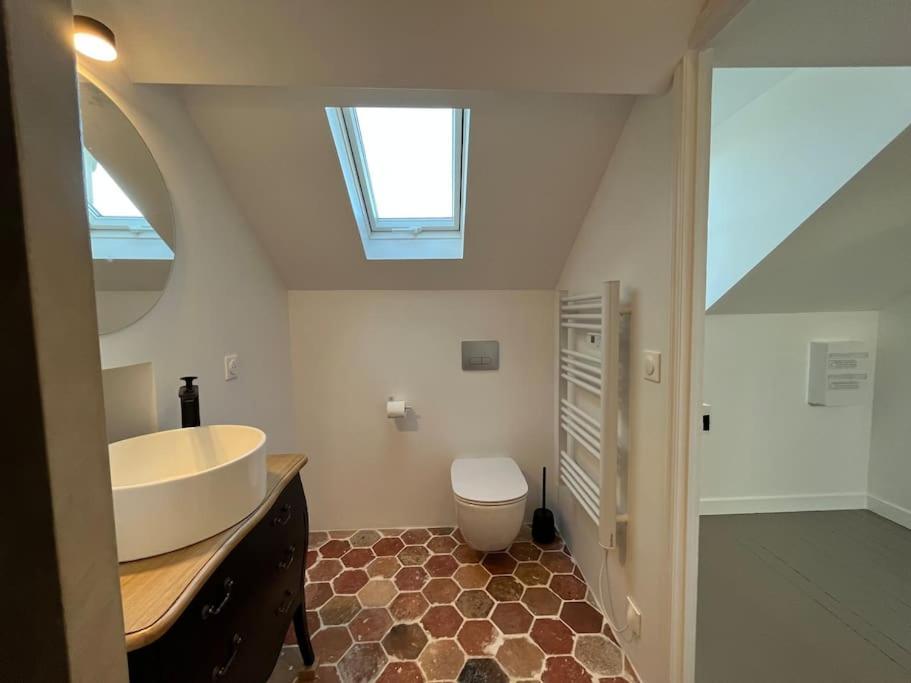 Ferienwohnung Sur Les Toits De Fontainebleau - Hypercentre Exterior foto